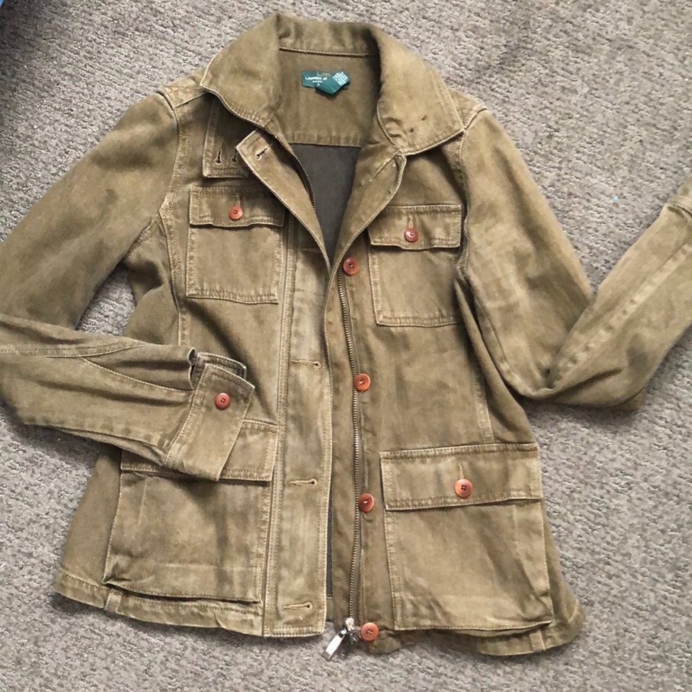 Beautiful Jacket Lauren jeans💚🤍